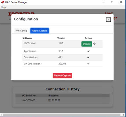 Confirm firmware is up to date