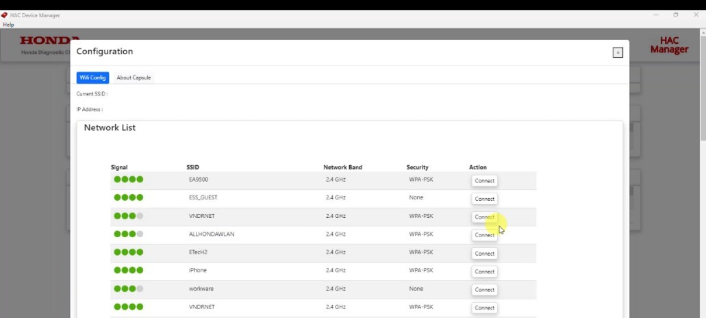 WiFi Config