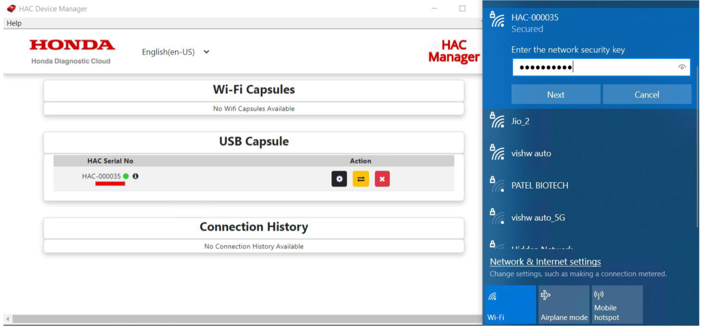 HAC Peer to Peer Mode